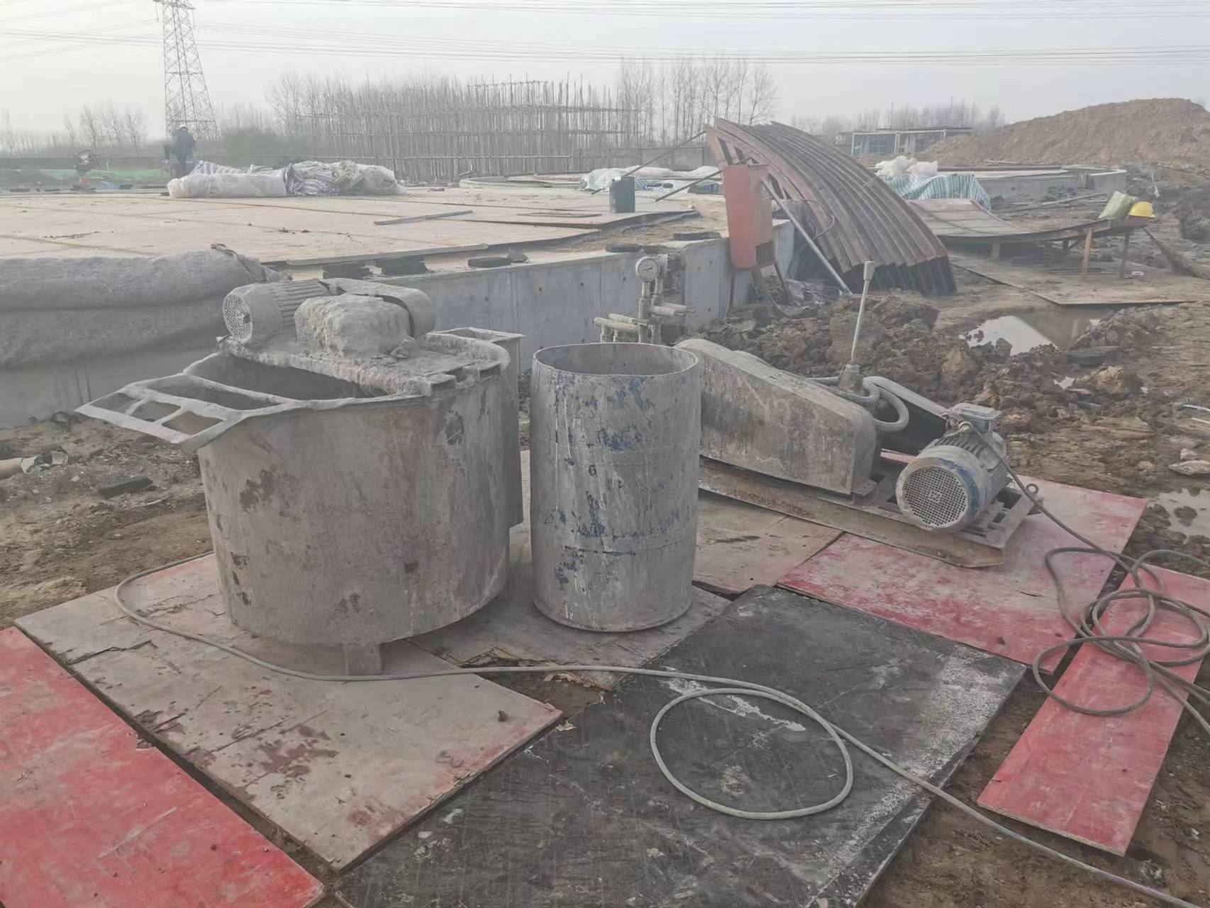 鼓楼设备基础注浆