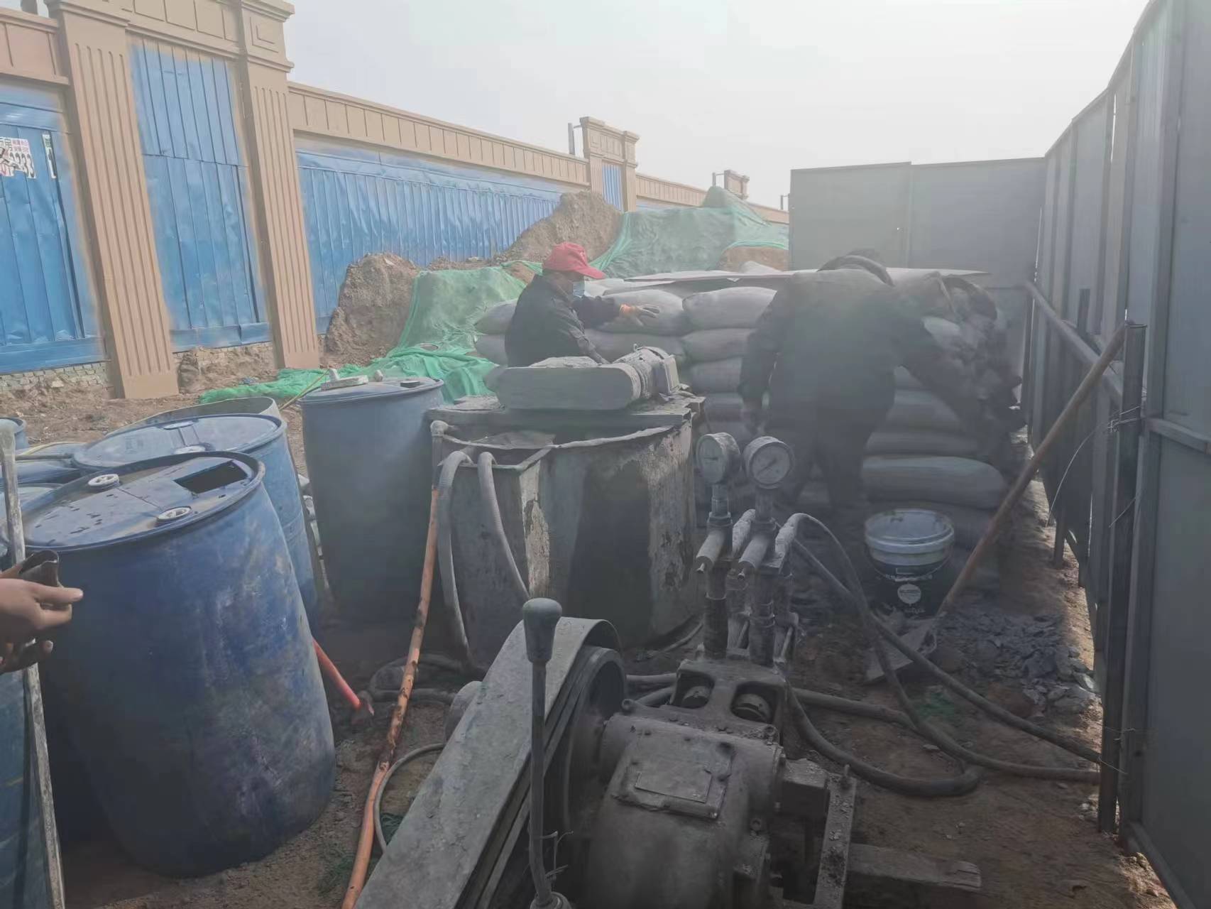 鼓楼房屋下沉注浆